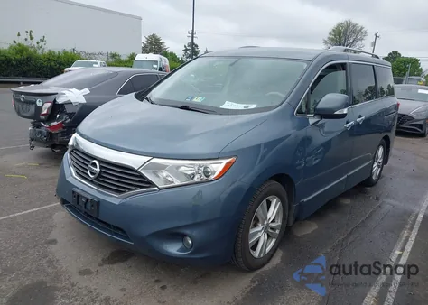 2012 Nissan Quest Sl from USA, damaged, VIN JN8AE2KP2C9037373